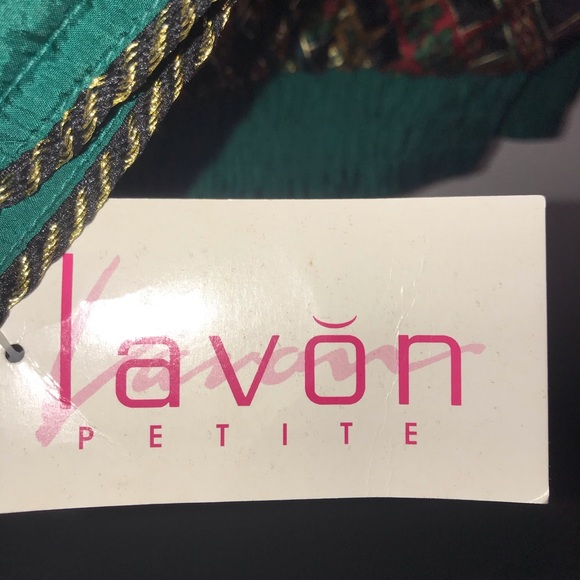 Lavon vintage style windbreaker holly NWT size PM - Picture 9 of 11